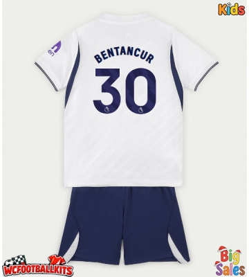 Tottenham Hotspur Rodrigo Bentancur #30 Replica Home Stadium Kit for Kids 2026-27 Short Sleeve (+ pants)